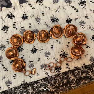 Vintage Copper Coin Belt!